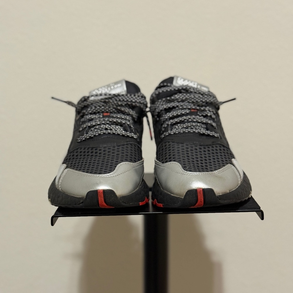 Adidas “3M” Black and Gray Athletic Shoes